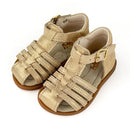 Sandales semi ouverte Bopy Gold