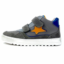 Basket Naturino Hess High gris et orange