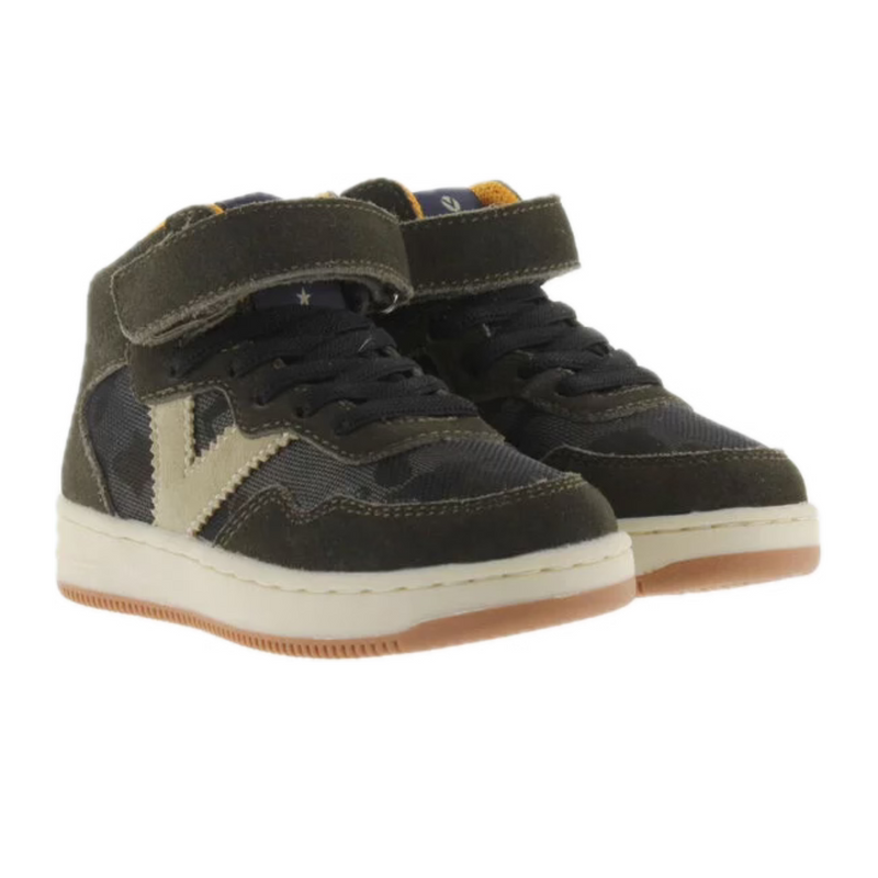 Baskets montantes Victoria kaki