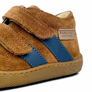 Basket Barefoot Naturino Wigghi camel et bleu style Cocoon
