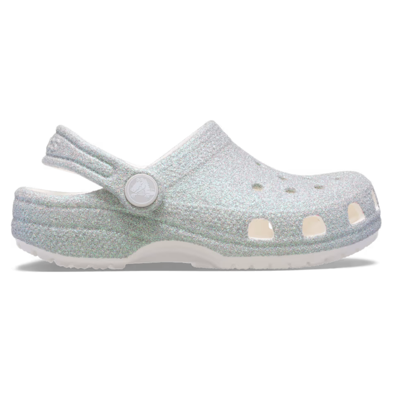Crocs glitter