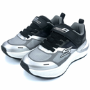 Basket Skechers Strike Run gris et noir