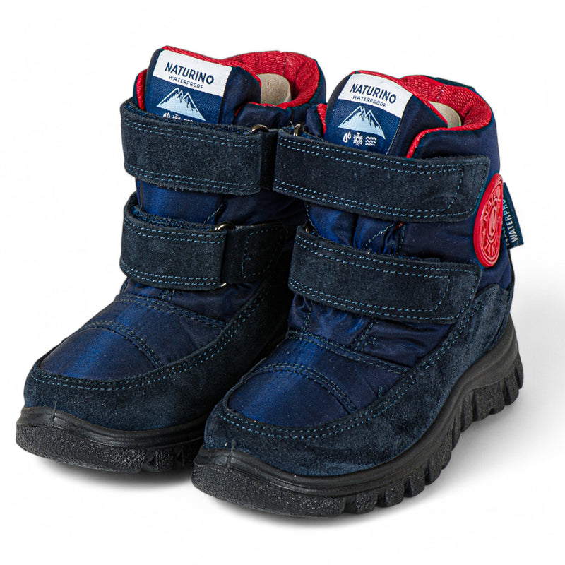 Bottines Après-Ski Naturino HOCHALPEN - Tige Suède & Tissu, Doublure Laine, Semelle Caoutchouc Antidérapante - 11