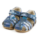 Sandale Falcotto Alby bleu imprimé