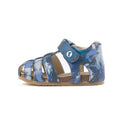 Sandale Falcotto Alby bleu imprimé