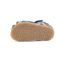 Sandale Falcotto Alby bleu imprimé