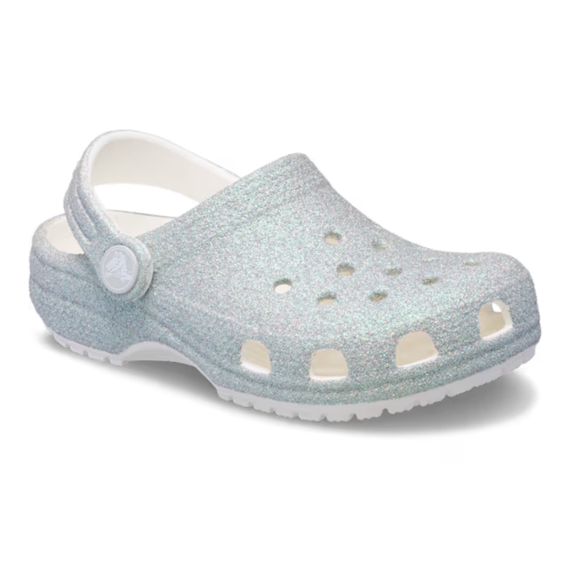 Crocs glitter
