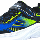 Basket Skechers Bounder bleu et noir