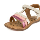 Sandales Kickers Diamento blanc cassé