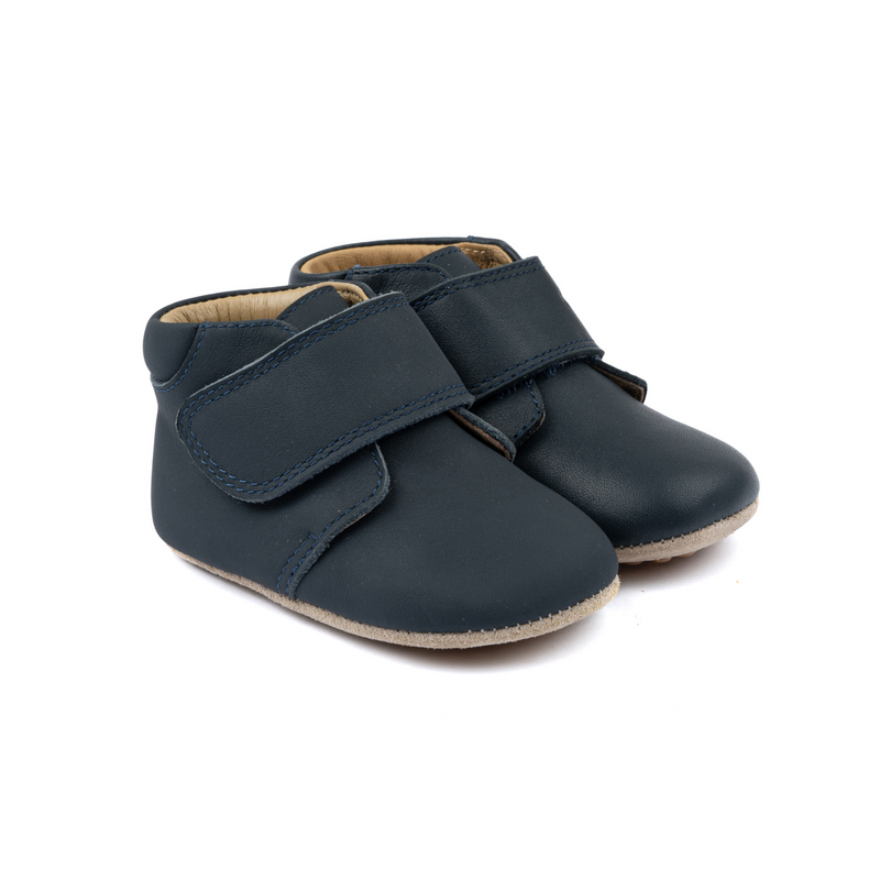 Chausson Pré-marche PomPom marine