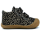 Basket Naturino Cocoon noir à pois brillant