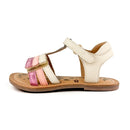 Sandales Kickers Diamento blanc cassé