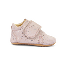 Chausson Prewalkers Froddo Barefoot rose à pois