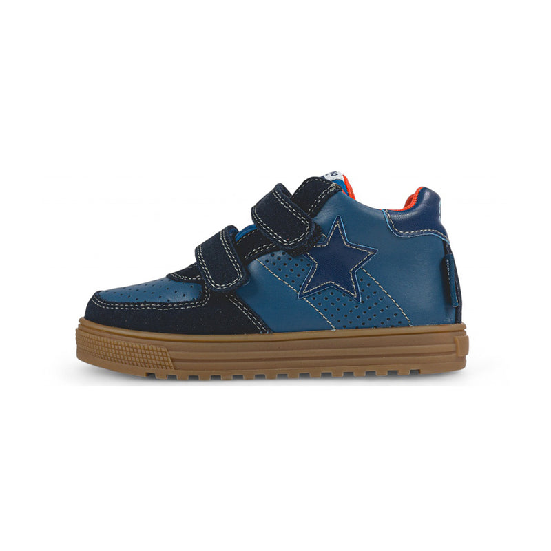 Basket Naturino Hess High bleu waterproof