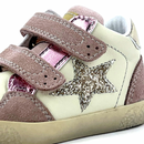 Basket Falcotto Alnoite Hig rose métallisé