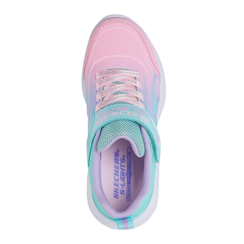 Basket Skechers S Lights Sola Glow - Color Breeze
