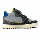 Basket Naturino Hess High gris et blanc