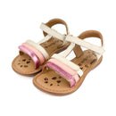 Sandales Kickers Diamento blanc cassé