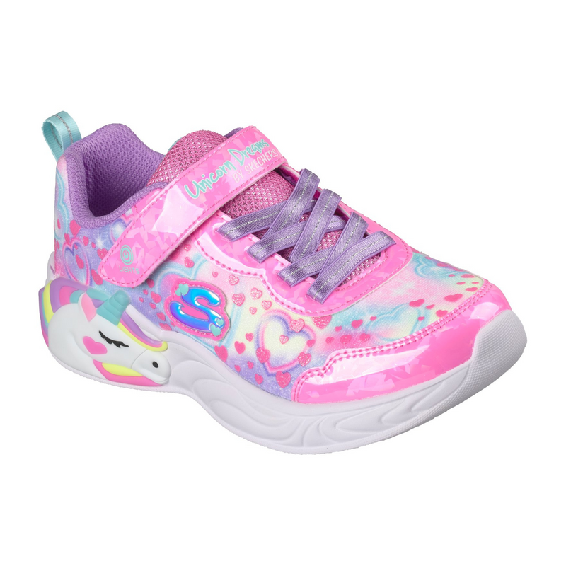 Basket Skechers S-Lights Unicorn Dreams - Heart Sparkles