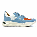 Basket Okyo blanc et bleu 869V