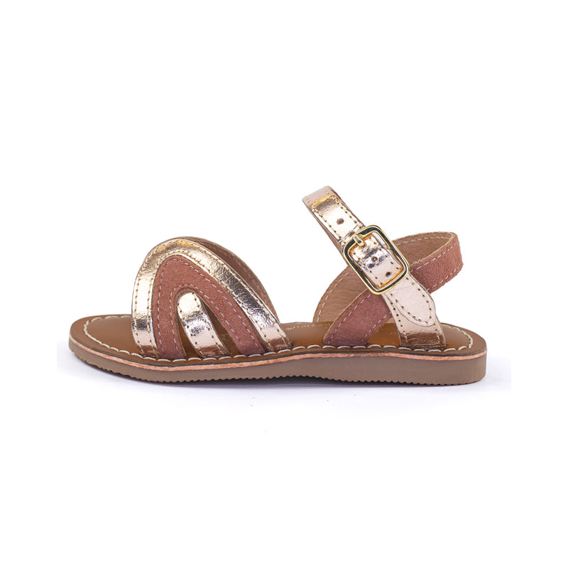 Sandale l'Atelier tropézien Pink Gold