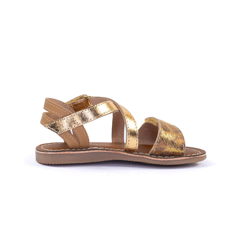 Sandale l'Atelier tropézien Gold Beige