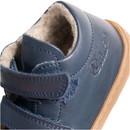 Basket Naturino Cocoon bleu fourrée