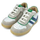 Basket Okyo beige et bleu 0253
