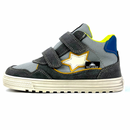 Basket Naturino Hess High gris et blanc