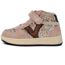 Basket montante Victoria Rose Paillettes