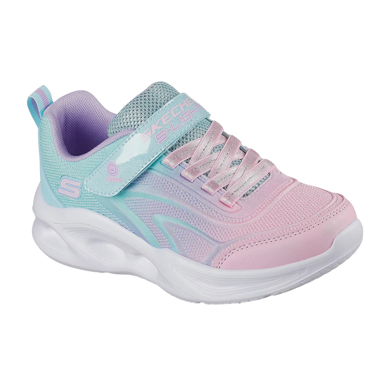Basket Skechers S Lights Sola Glow - Color Breeze