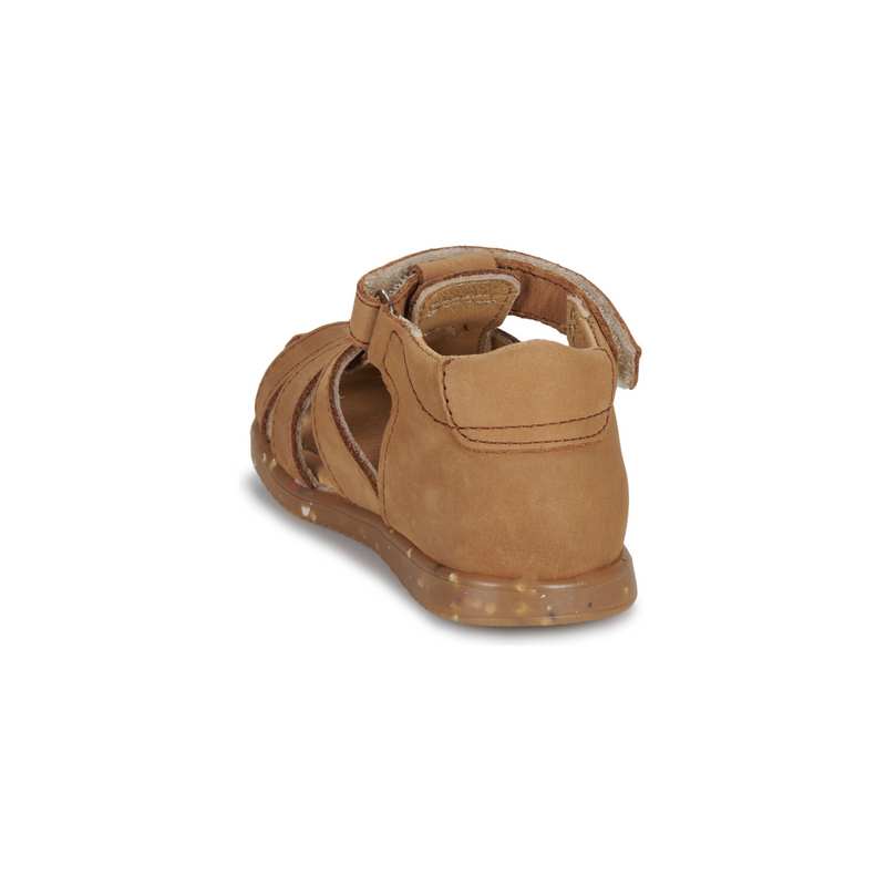 Sandales semi ouverte Bopy camel