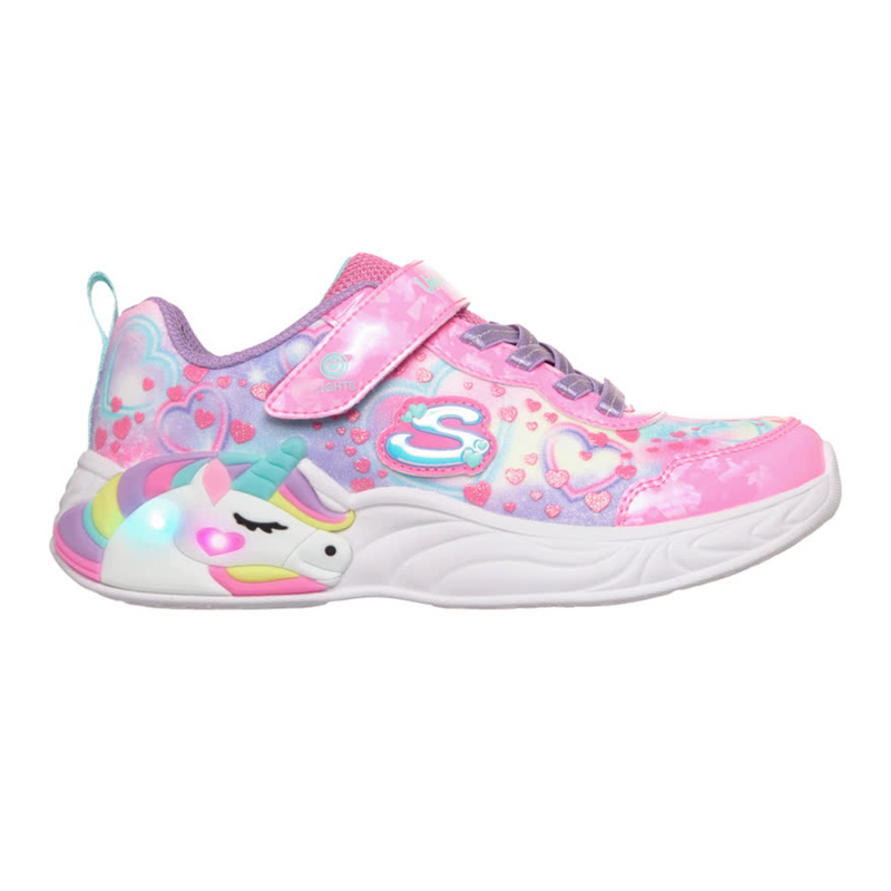 Basket Skechers S-Lights Unicorn Dreams - Heart Sparkles