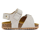 Sandales Plakton mini argent