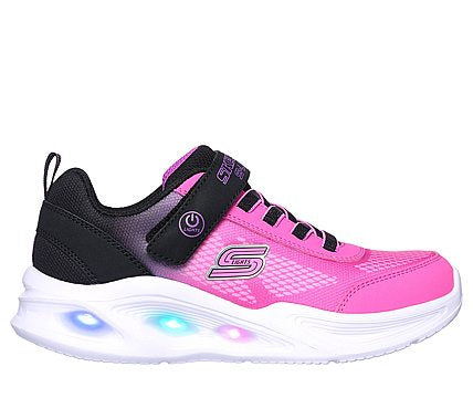 Basket Skechers à lumière Sola Glow rose