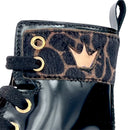 Bottine Bana&Co noir léopard