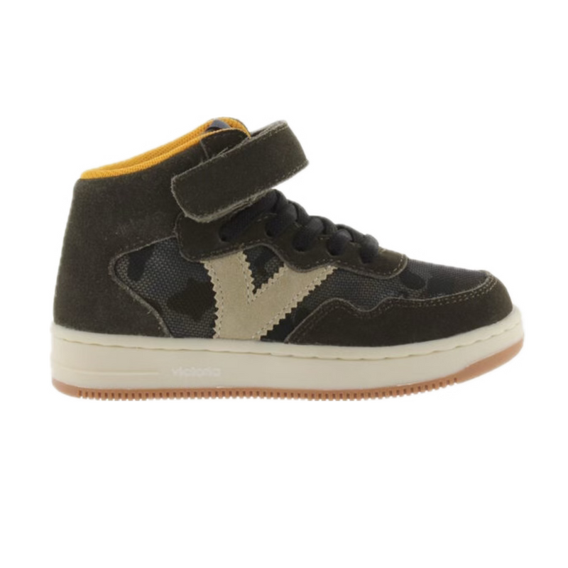 Baskets montantes Victoria kaki