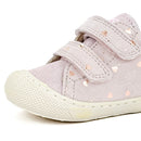 Basket Naturino Cocoon pink hearts