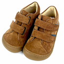 Basket Barefoot Naturino Wigghi camel et bleu style Cocoon