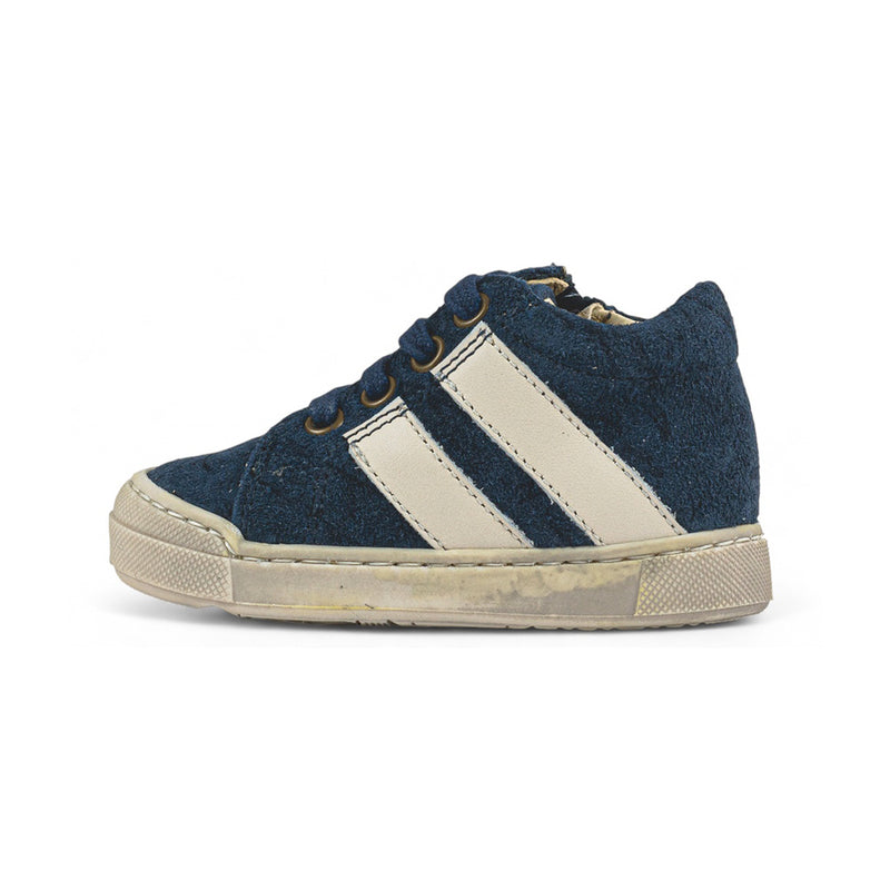 Basket Falcotto Gazer bleu zip