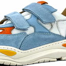 Basket Okyo blanc et bleu 869V