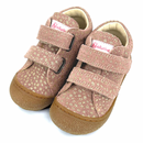 Basket Naturino Cocoon vieux rose et paillettes
