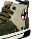 Basket montante Bana&Co vert