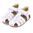 Sandale Falcotto Alby semi-ouverte fleuris