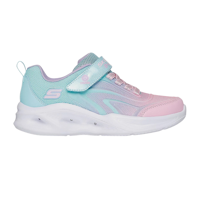 Basket Skechers S Lights Sola Glow - Color Breeze