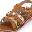 Sandale l’Atelier Tropézien Léopard