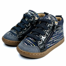Basket Shoopom silver bleu