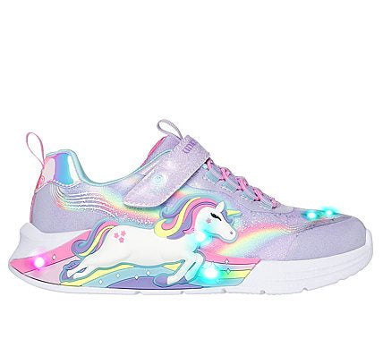 Basket Skechers à lumière Unicorn Chaser