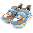 Basket Okyo blanc et bleu 869V