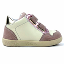 Basket Falcotto Alnoite Hig rose métallisé